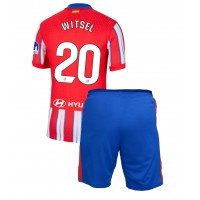 Fotbalové Dres Atletico Madrid Axel Witsel #20 Dětské Domácí 2024-25 Krátký Rukáv (+ trenýrky)